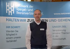 Thorsten Flick is the new office manager of the German Asparagus and Berry Growers' Association network.